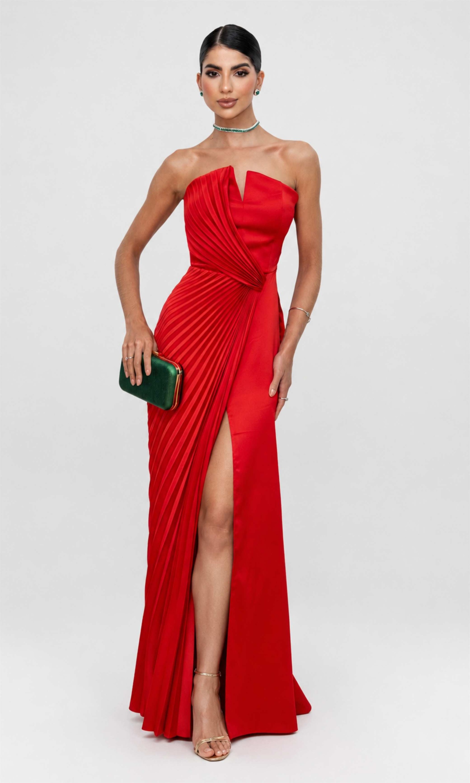Vestido Serena Vermelho Vivo